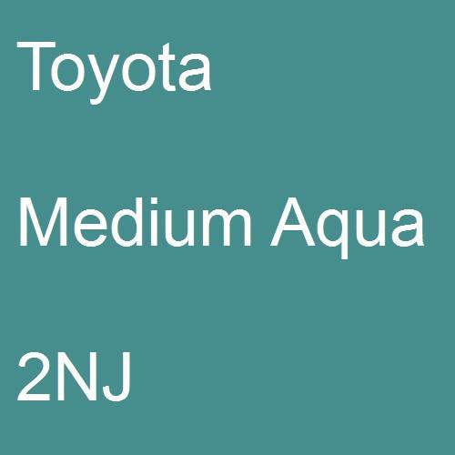 Toyota, Medium Aqua, 2NJ.